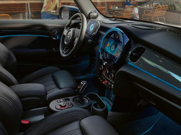 MINI Hatch cu 3 uşi – interior – lumină ambientală