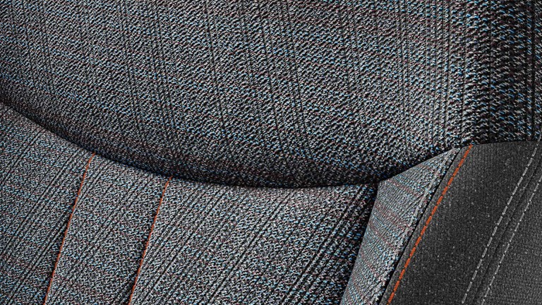 MINI Cooper cu 5 uşi - interior - galerie - tapiţerie scaune în stilul essential